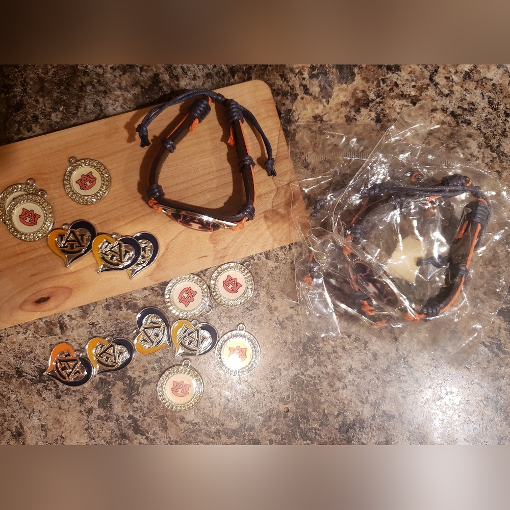 Lot Of Auburn Jewelry